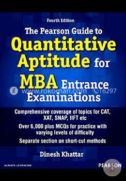 The Pearson Guide to Quantitative Aptitude for MBA Entrance Examinations image