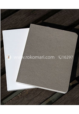 Pocket Series White and Gray Notebook 2-Pack image