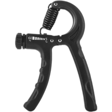 5-60Kg Gym Fitness Hand Grip Men Adjustable Finger Heavy Exerciser Strength for Muscle Recovery Hand Gripper Trainer-(Any Design and Any color) image
