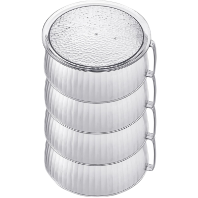 5 Layer Food Safety Cover A Dust-Proof and Fly-Proof Cover to Keep Meals Fresh and Hygienic (Multicolor) image