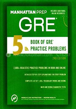 5 lb. Book of GRE Practice Problems image