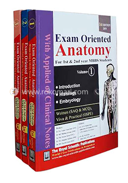 Exam Oriented Anatomy - 1st to 3rd Part (For 1st and 2nd Year MBBS Students) image