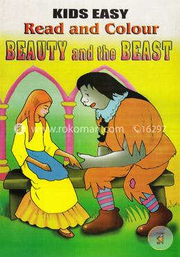 Kids Easy Read And Colour Beauty And The Beast image