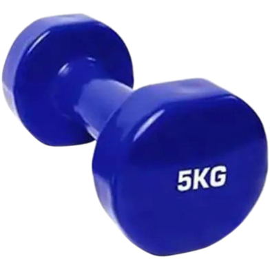 5kg Vinyl Dumbbell - SIngle image