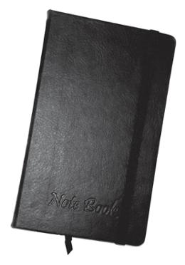 Hearts EB Note Book (Black) image