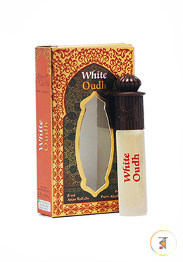 Almas White Oudh Attar 8 ml (Unisex) image