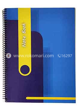 Hearts Students Notebook (Blue and Deep Blue Color) image