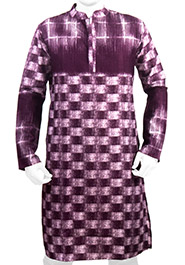 Darkpurple Cotton Panjabi (P-107) image