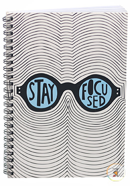 Stay Focused Note Book Floral (JCNB04) - 01 Pcs image