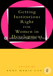 Getting Institutions Right for Women in Development (Paperback) image
