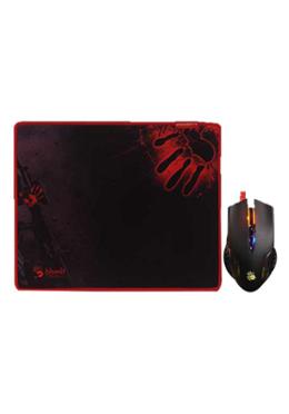 A4Tech Bloody Q5081S Neon X’Glide Gaming Mouse With Mouse Pad image