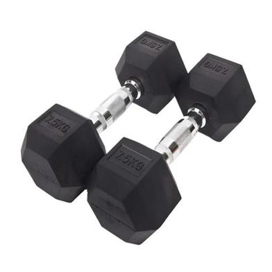 7.5Kg Hex Dumbbells 1 Pair (Total 15kg) image