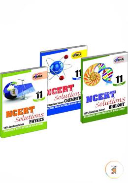 NCERT Solutions: Physics, Chemistry and Biology, Class - 11 (Set of 3 Books) image