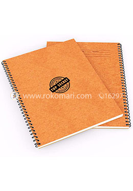 Top Secret - Spiral Notebook [120 Pages] [Brown Cover] image