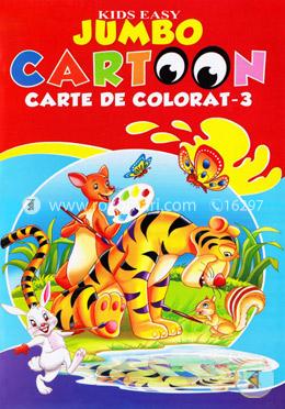 Kids Easy Jumbo Cartoon Colouring Book-3 - image