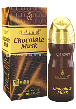 Al-Nuaim Chocolate Musk Attar - 20 ml (Roll On) image