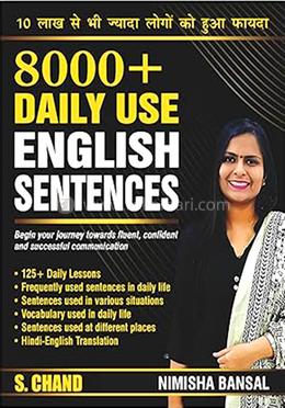 8000 Daily Use English Sentences
