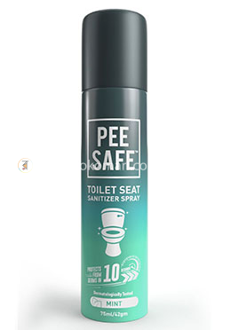 Peesafe Toilet Seat Sanitizer Spray Mint - 75ml image