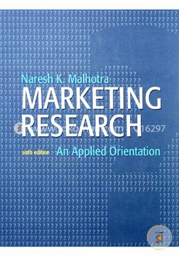Marketing Research: An Applied Orientation  image