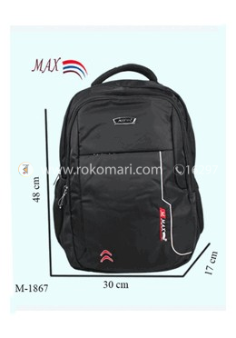 Max School Bag (Black Color) image