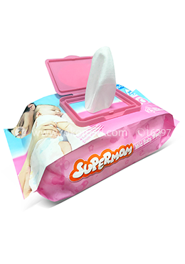 Supermom Premium Mild Baby Wipes (120pcs Pack) image