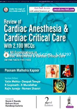 Review of Cardiac Anesthesia and Cardiac Critical Care with 2100 MCQs image