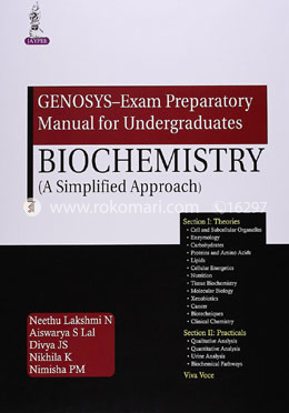 GENOSYS – Exam Preparatory Manual for Undergraduates: Biochemistry (A Simplified Approach) image