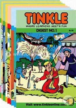 Best Of Tinkle: 10 Tinkle Digests (1980 - 2008) : Where Learning Meets Fun image