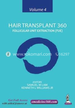 Hair Transplant 360: Follicular Unit Extraction (FUE) Vol. 4 image