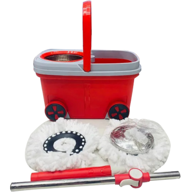 8 Wheel Spin Mop Smooth Cleaning with Effortless Mobility image