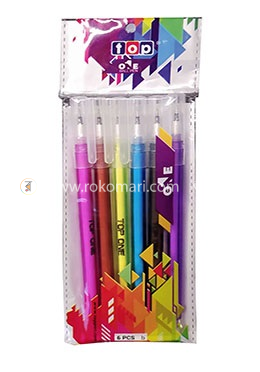 Top One Ball Pen Black Ink image