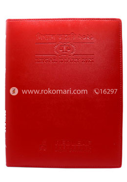 Redleaf Legal Diary (Red) - 2021 (For 1 Year) image