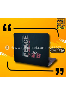 Quotes Design Laptop Sticker image