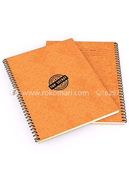 Top Secret - Spiral Notebook [200 Pages] [Brown Cover] image