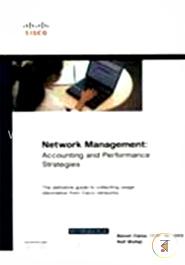 Network Management : Accounting And Performance Strategies image