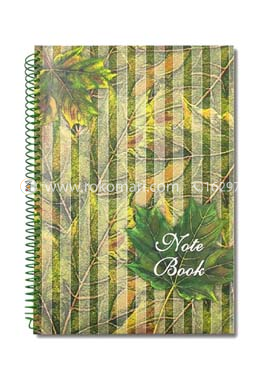 Hearts Essential Notebook - Leaf Design image
