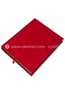 Red Caktas Nakshi Notebook - NB-N-C-86-10011 image