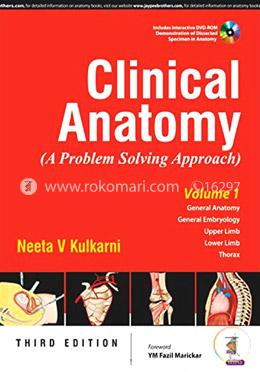 Clinical Anatomy (A Problem Solving Approach) 2 Vols. with DVD-ROM image