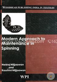 Modern Approach to Maintenance in Spinning (Woodhead Publishing India in Textiles) image