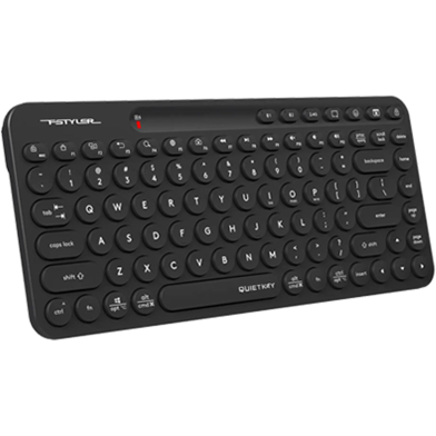 A4tech FBK36C AS Fstyler Compact Wireless Keyboard - Black image