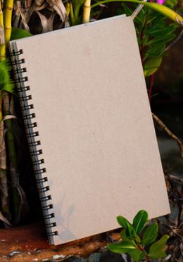 A5 Size(W- 5.9 in x H- 8.3 in) - No Branding No Publicity Notebook image