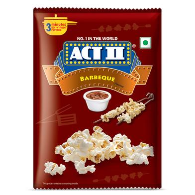 ACT II Barbeque Flavour Popcorn - 50 gm image