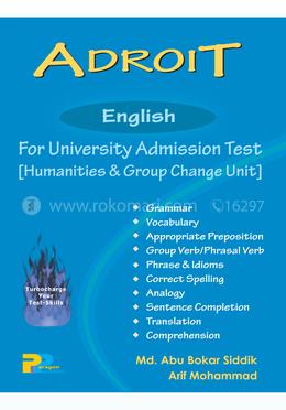 Adroit (English) - Humanities And Grup Change Unite image