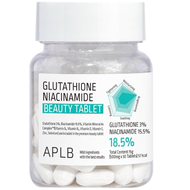APLB Glutathione Niacinamide Beauty 30 Tablets image