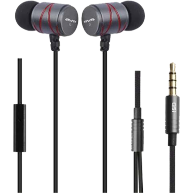 AWEI Q5I Supper Bass In Ear 3.5mm Earphone image