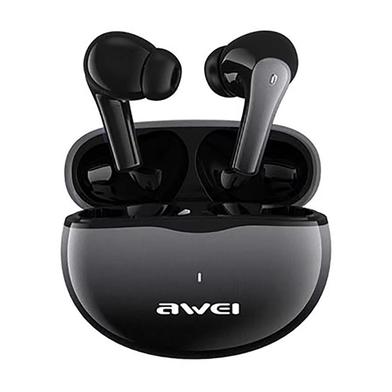 AWEI T62 TWS Bluetooth 5.3 ENC Noise Cancellation Earbuds-Black image