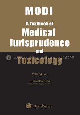 A Textbook Of Medical Jurisprudence And Toxicology image