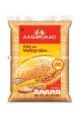 Aashirvaad Atta with Multigrains - 5 kg image