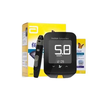 Abbott Freestyle Ketone Glucose Machine Meter Diabetic Blood Sugar Diabetes Glucometer Test Strips image