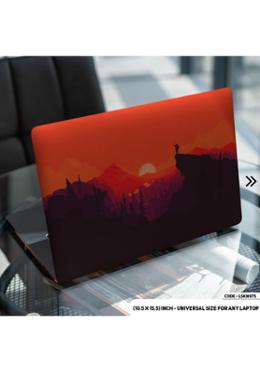 DDecorator Abstract art laptop sticker image